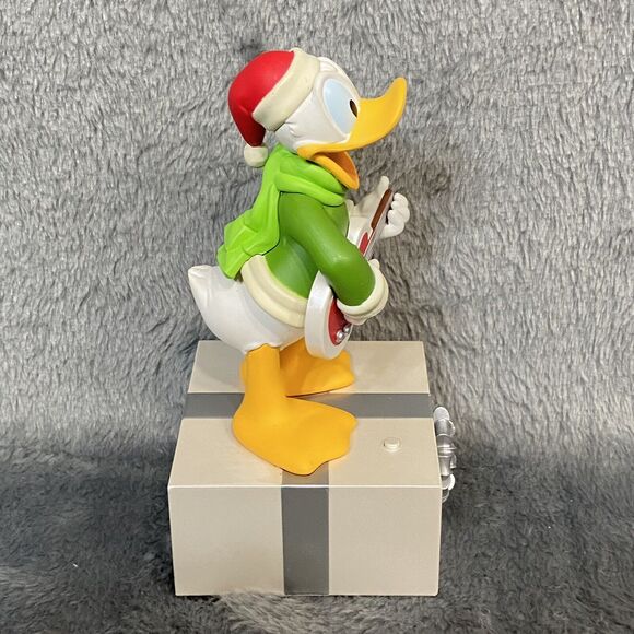 Disney Hallmark Holiday Donald Duck Music Box Wireless Motion Tested Working - Picture 4 of 6